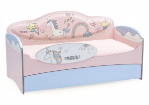 Диван-кровать " Mia Unicorn" для девочек